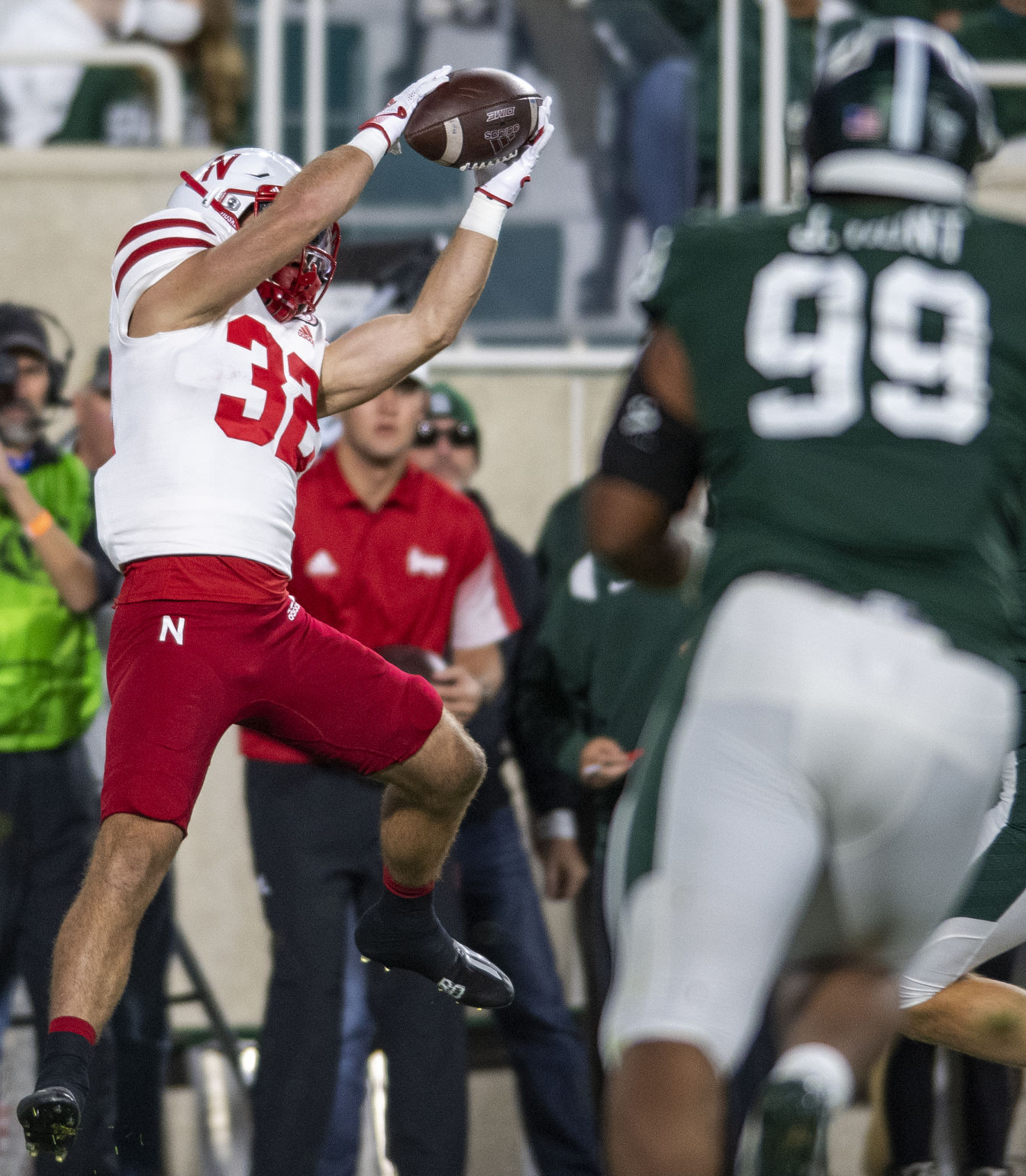 Nebraska vs. Michigan State, 9.25